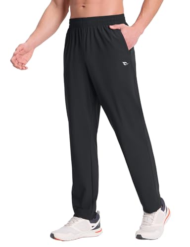 Amazon.com: baleaf Men's Athletic Pants with Zipper Pockets